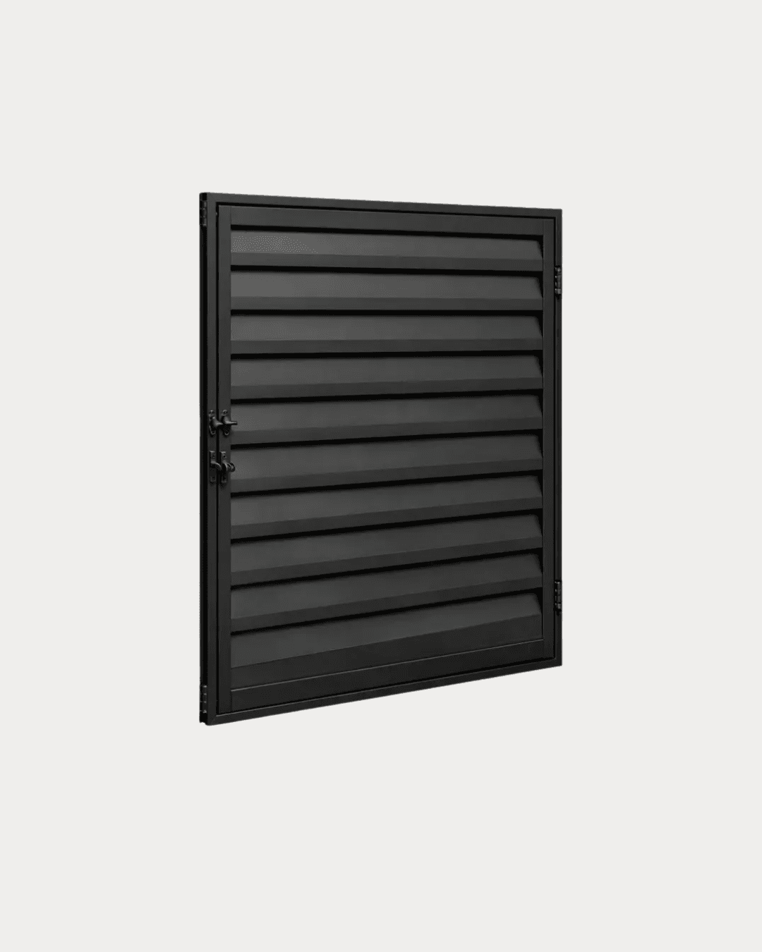 PORTA ALCAPAO LAMINADO ALUM PRETO 37MM 60X60