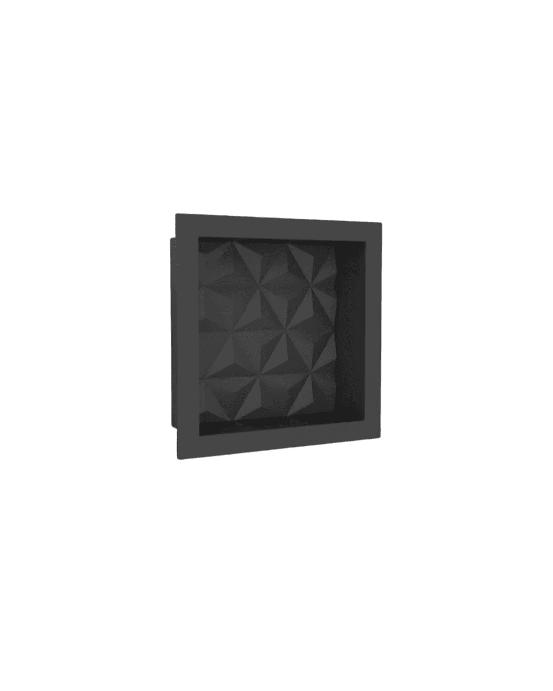 COZIMAX P89974 NICHO MULTI 30x30 PRETO TEXTUR TRIAN