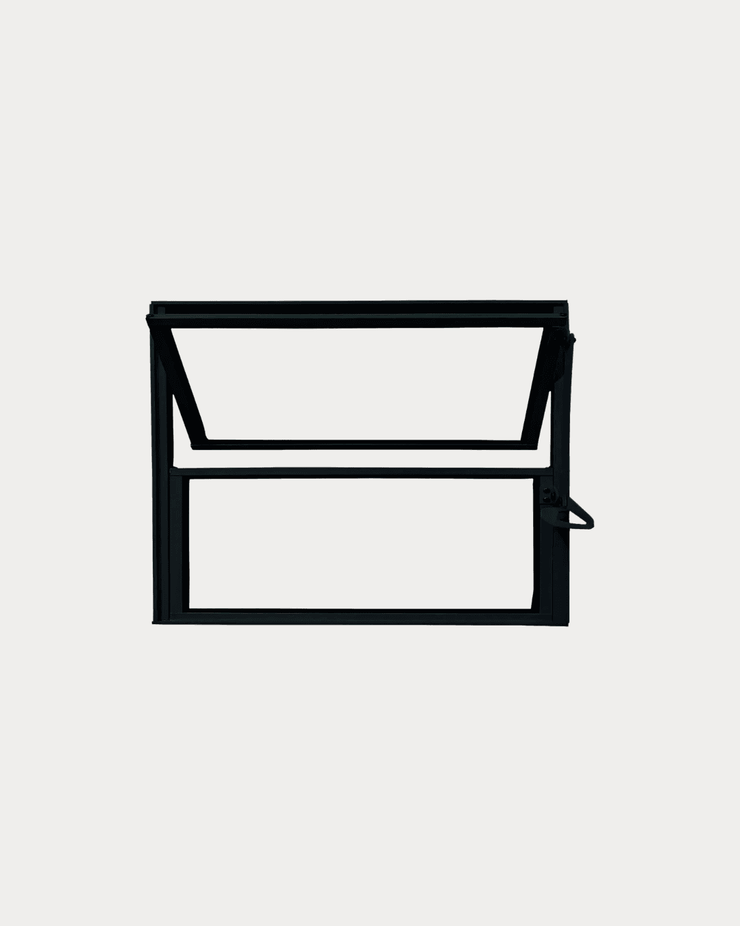 VITRO BASC. ALUMINIO PRETO 42X60 (44MM) BOREAL