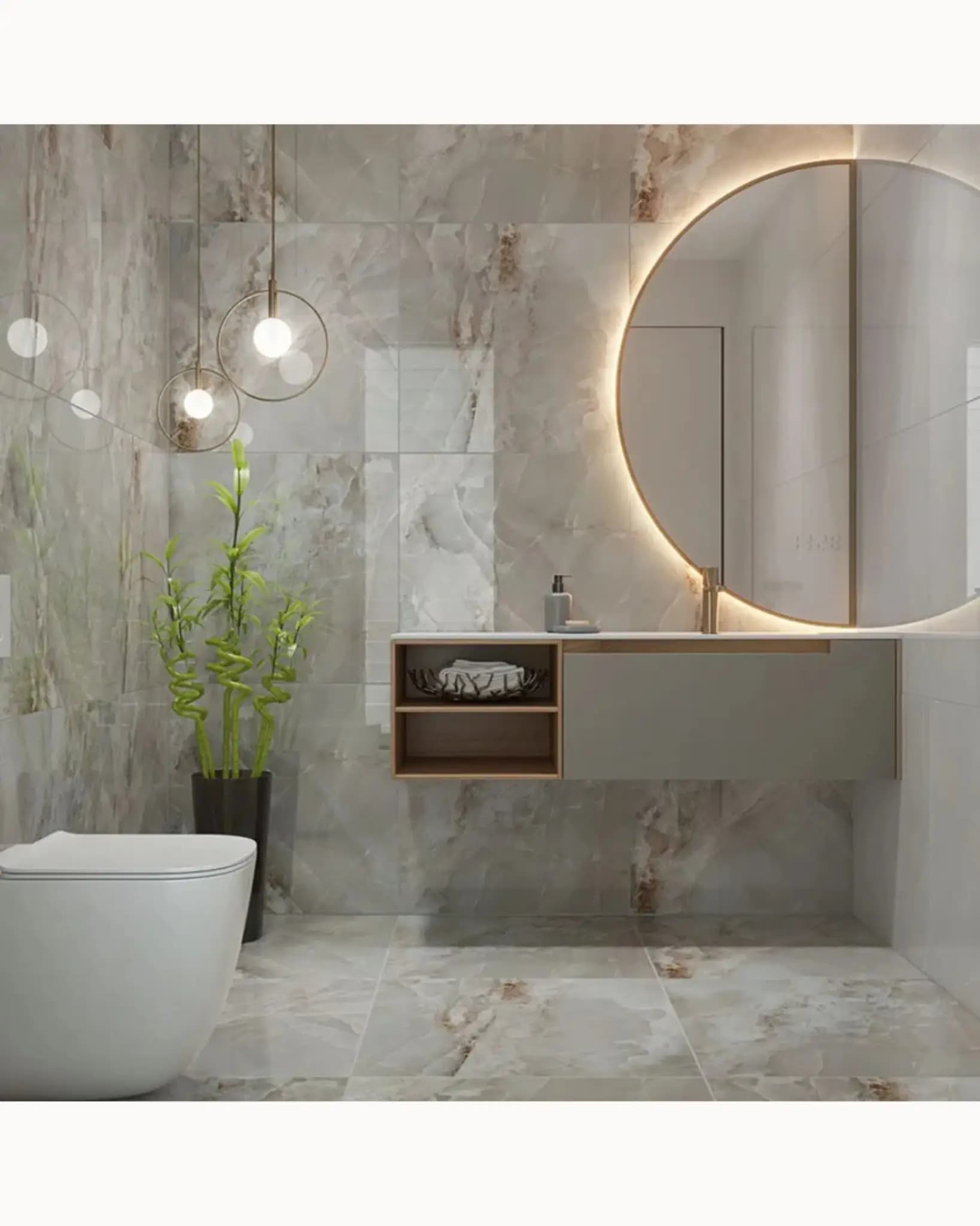 Piso Gran Sirius Gray Retificado Polido miniatura 2